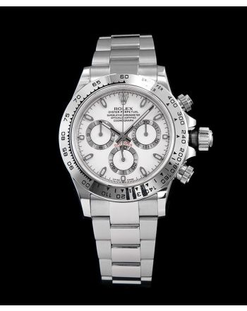 Rolex Daytona Two Tone Watch White