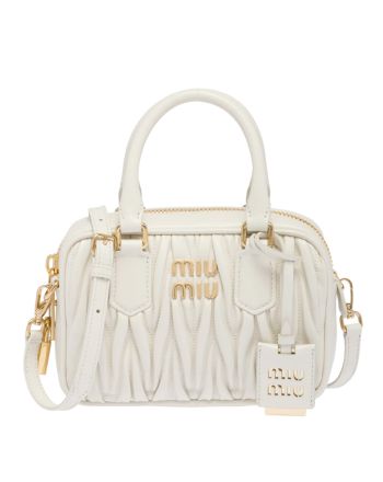 Miumiu Matelasse Nappa Leather Top-handle Bag 5BB123