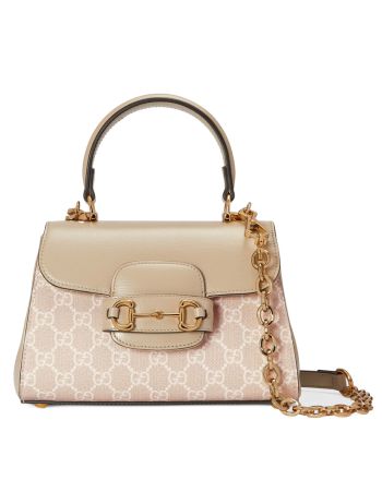 Gucci Horsebit 1955 Mini Bag 703848 Cream