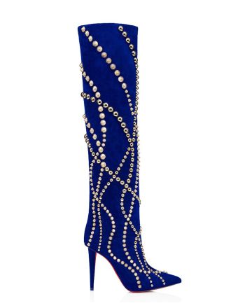 Christian Louboutin Women's Astrilarge Botta Pika Blue