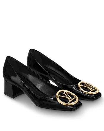 Louis Vuitton Women's Madeleine Pumps 1A4X9S Black