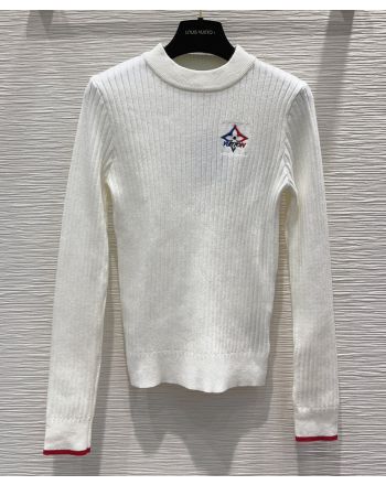 Louis Vuitton Women's LV Snowflake Sweater White