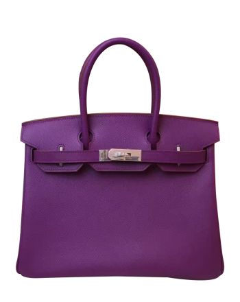 Hermes Birkin 35 Epsom Leather Paon Phw